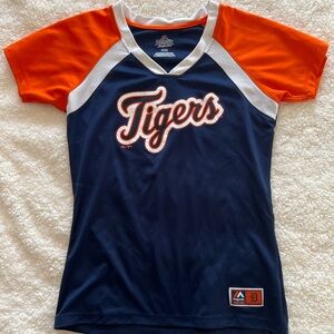 Detroit tigers baseball tshirt jersey
